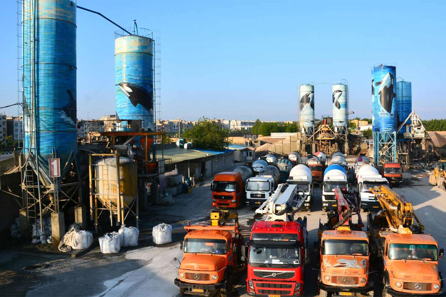 تولید بتن از سیلیس